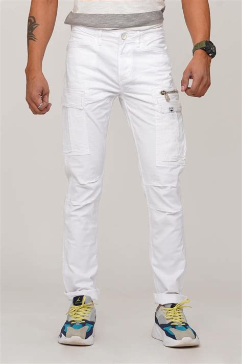 prada men's cargo pants|Cotton cargo pants in white .